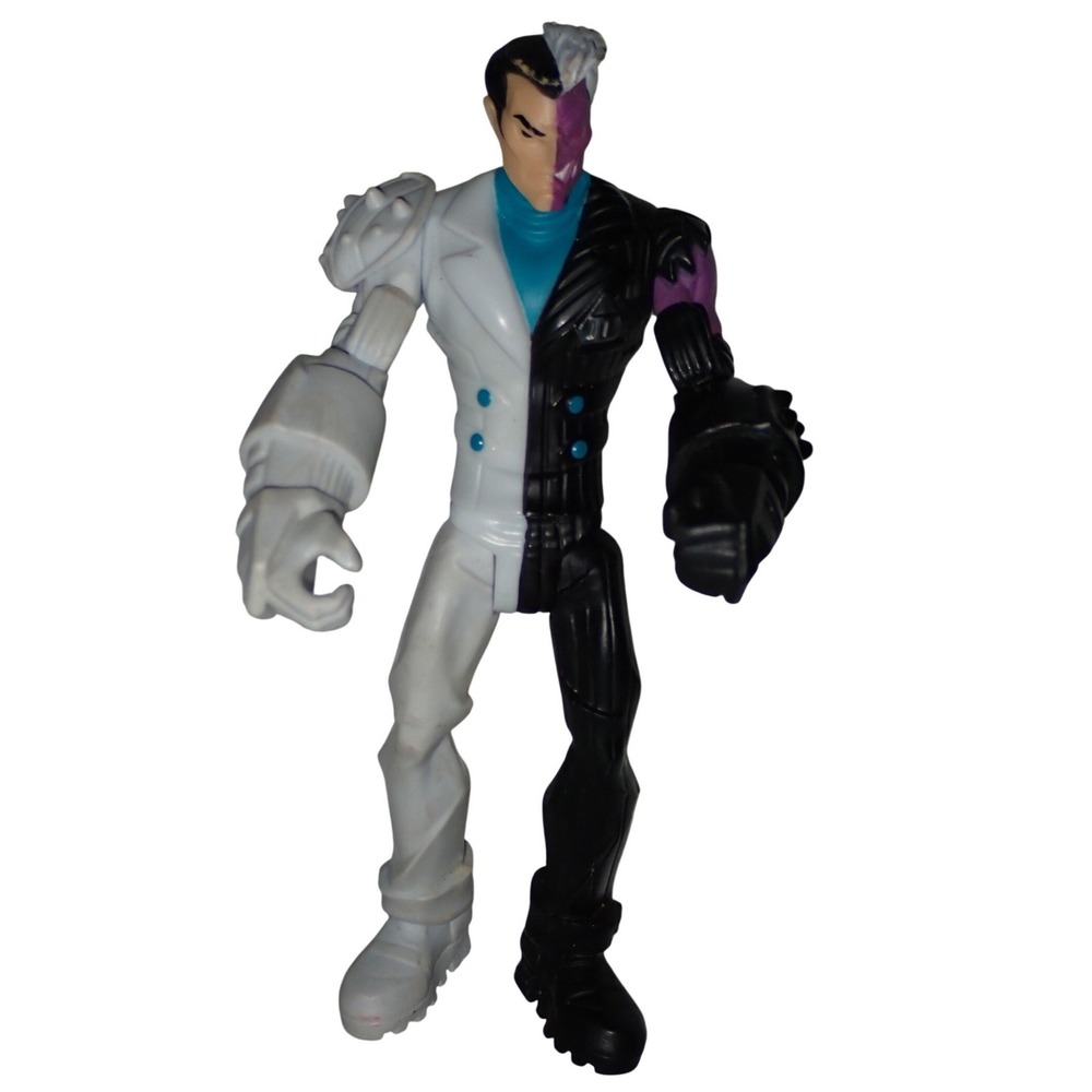 Mattel Batman Dual Destruction Two Face Action Figure 7" 2011